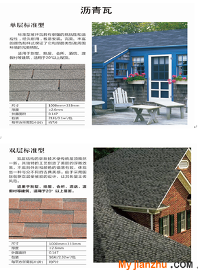 玻纤胎沥青瓦,油毡瓦价格厂家图片-湖北四加壹建设工程-我的建筑网
